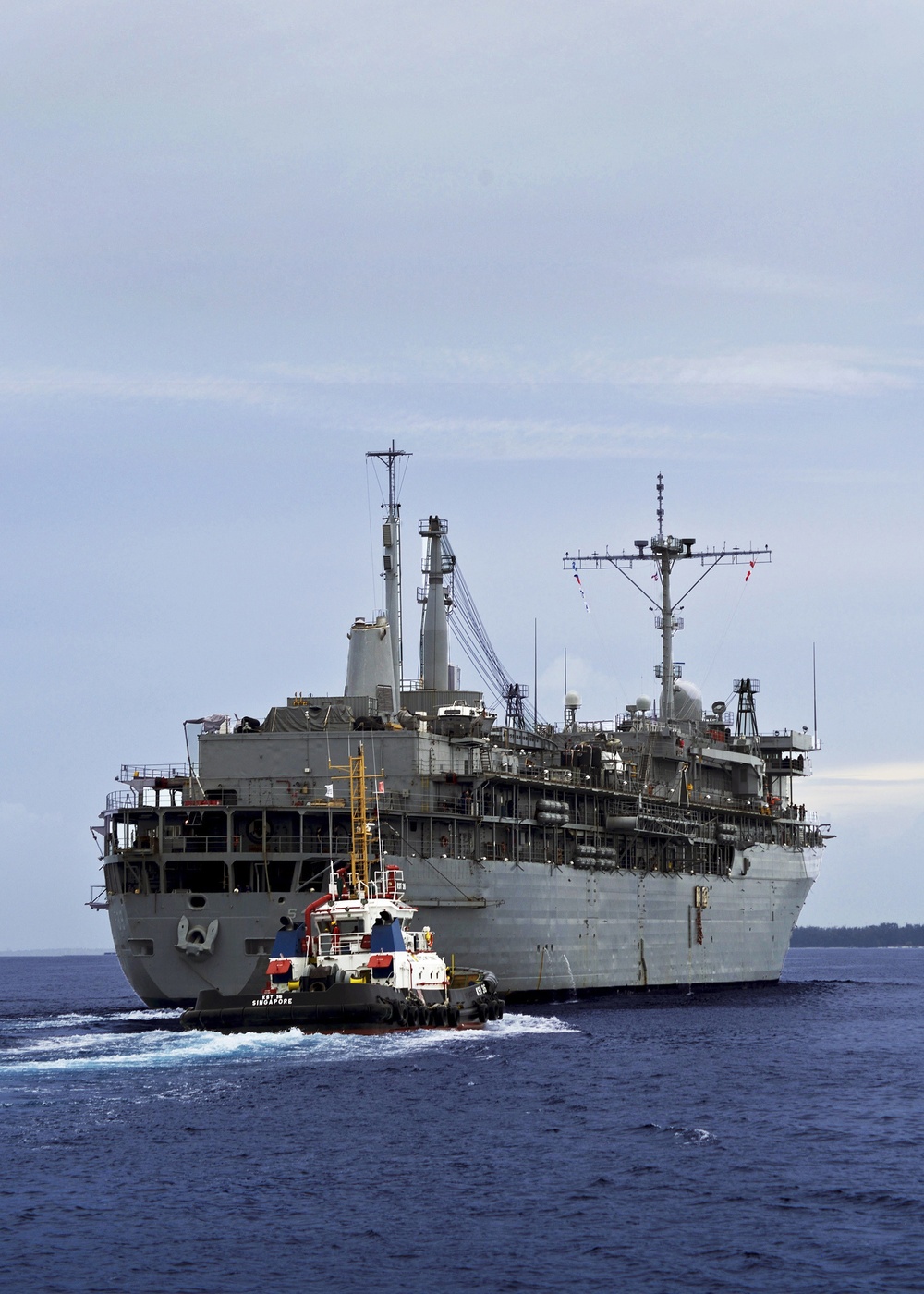 USS Emory S. Land returns to home port