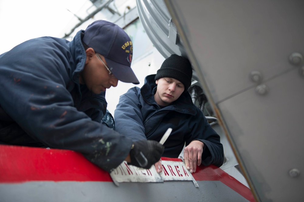 USS Stout operations