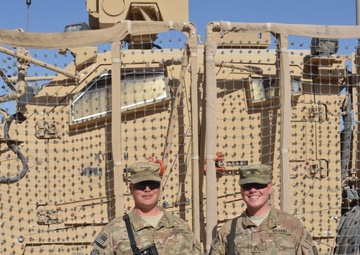 Twin brothers make holidays in Afghanistan feel like home