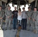 Alaina Blair visits 379th AEW