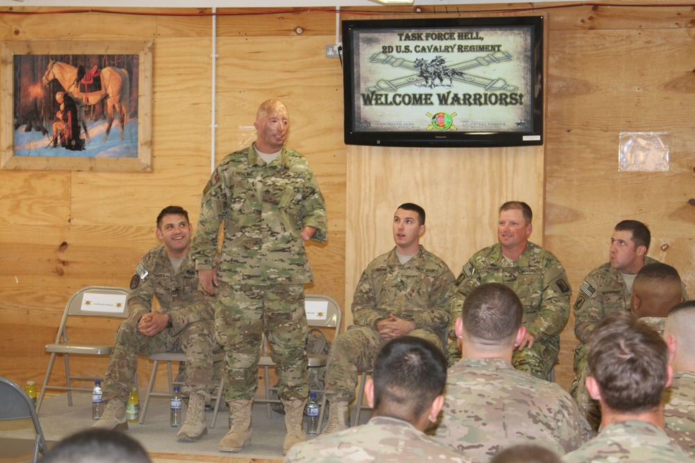 Wounded warriors return to Afghanistan