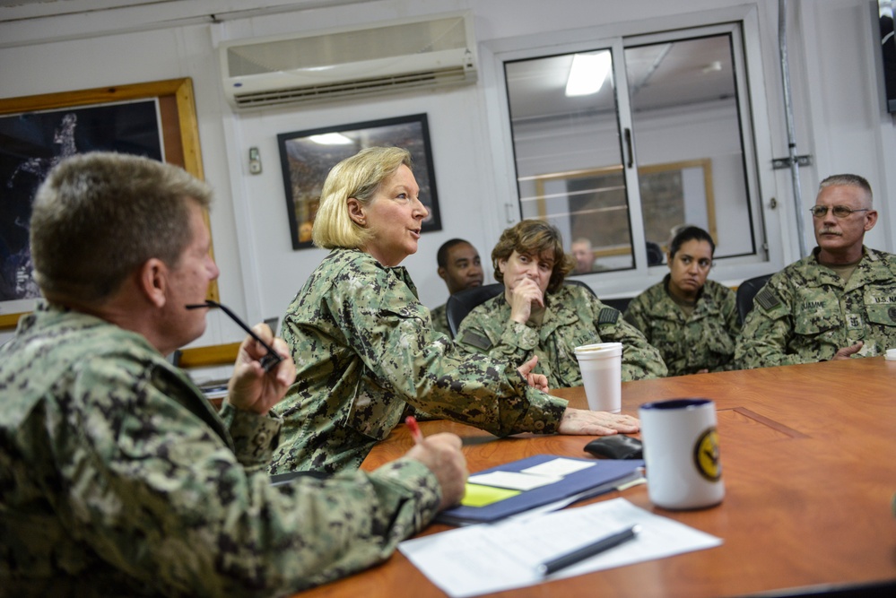 Chief of Navy Reserve visits Djibouti