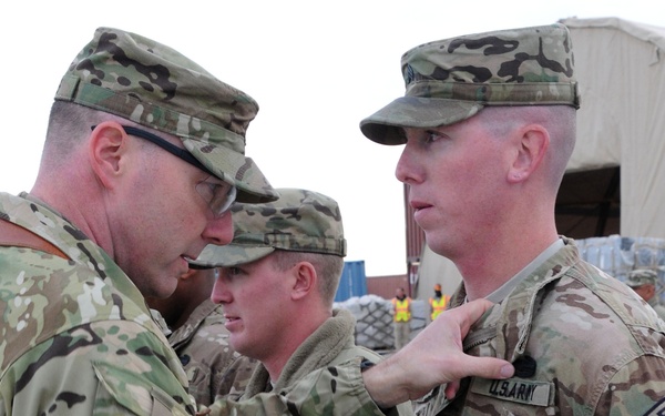 82nd SB-CMRE troops receive CABs in Afghanistan