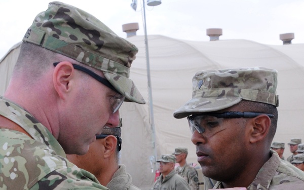 82nd SB-CMRE troops receive CABs in Afghanistan