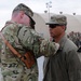 82nd SB-CMRE troops receive combat action badge in Afghanistan