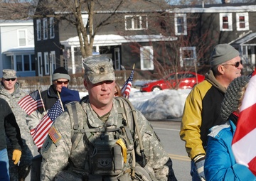 Road march which originally honored deployed New York National Guard soldiers is now a Glens Falls Christmas tradition