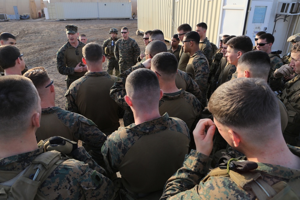 U.S. Marines reposition from Spain