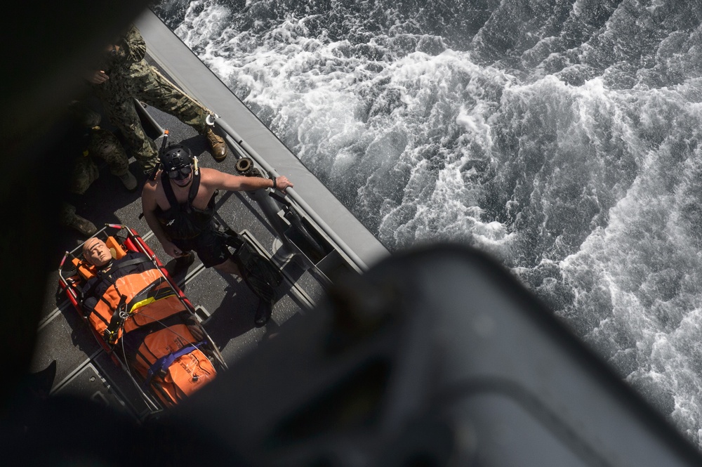 Joint search and rescue training exercise