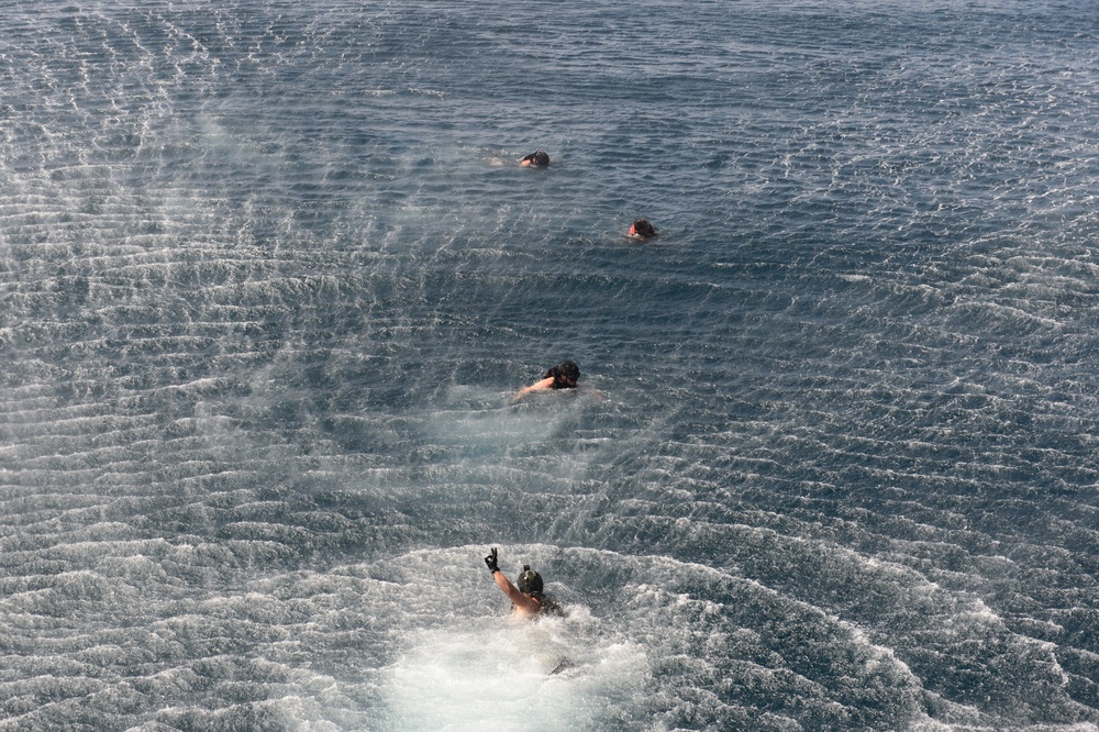 Joint search and rescue training exercise