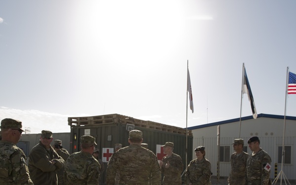 Wounded Warriors Visit Camp Leatherneck
