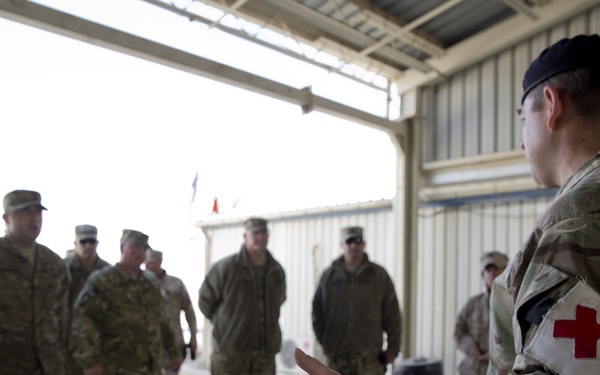 Wounded Warriors Visit Camp Leatherneck