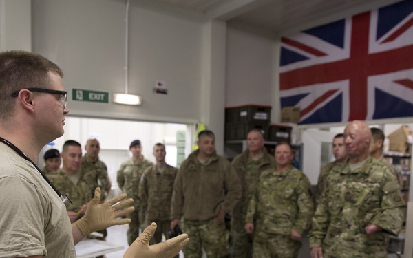 Wounded Warriors Visit Camp Leatherneck