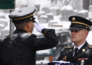 New York Army and Air Guard anticipate providing military funeral services 11,560 times by New Years Day