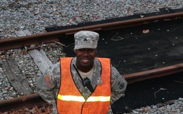 Conductors at the ready in Fort Eustis rail mission