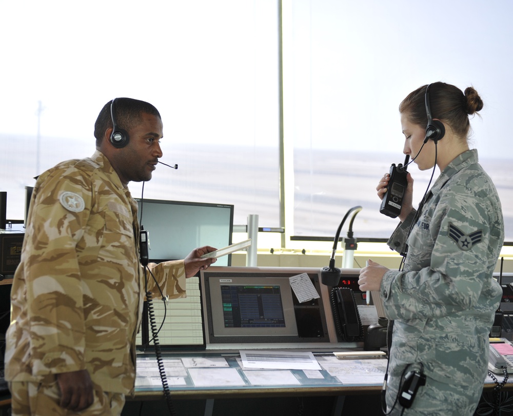 U.S., host nation air traffic controllers vital to airpower