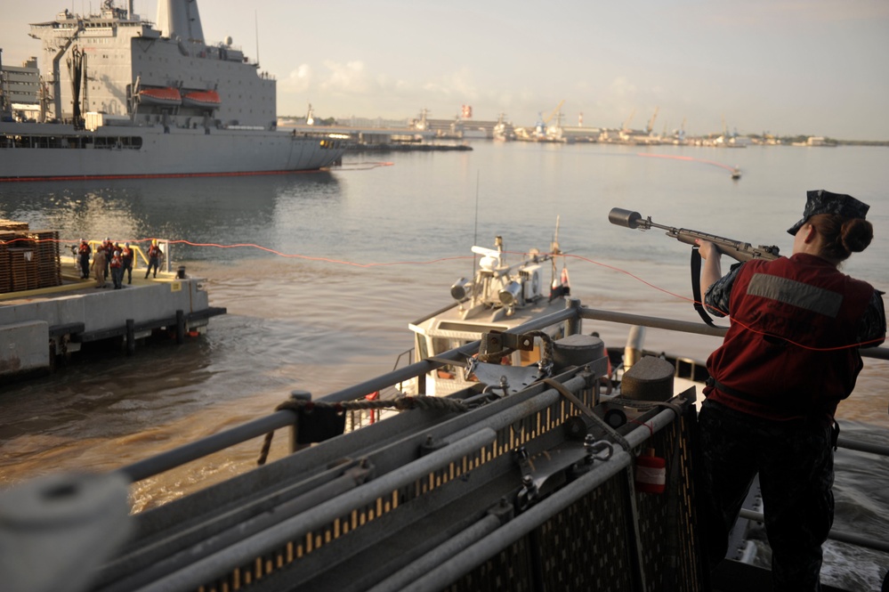 USS Nimitz arrives at Joint Base Pearl Harbor-Hickam