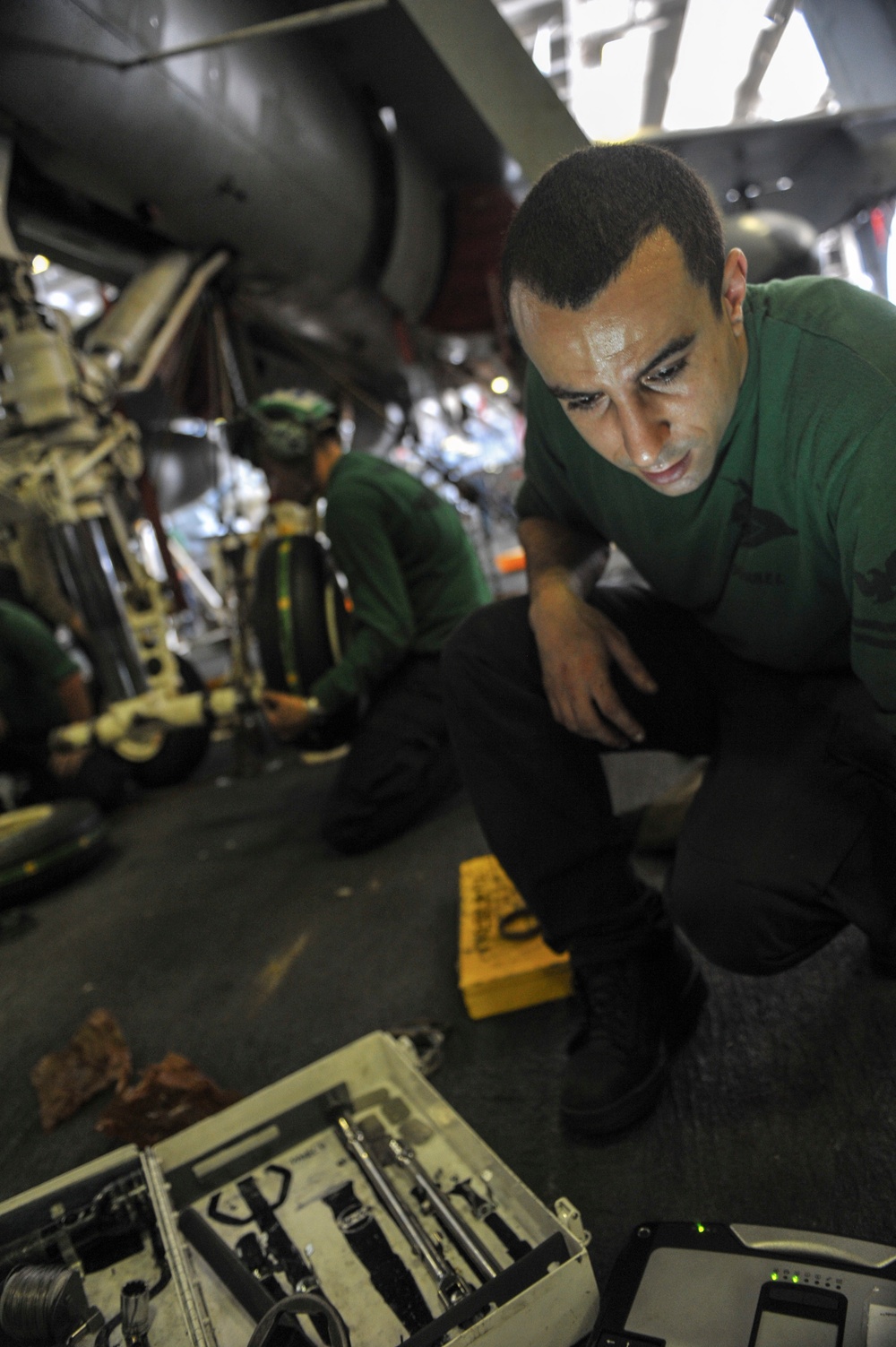 Installing new tires