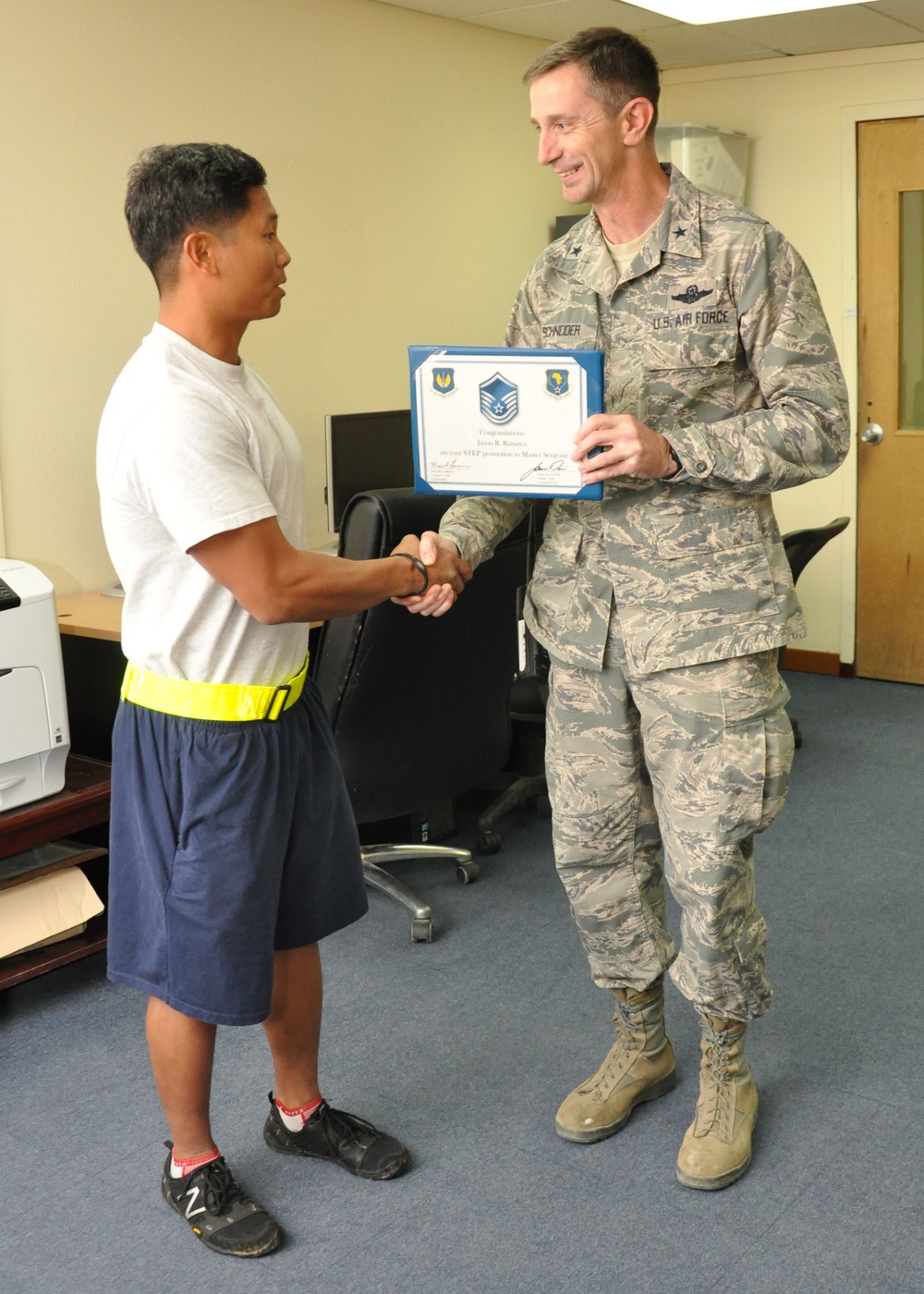 DVIDS News Airman earns STEP promotion to master sergeant