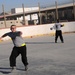 82nd SB-CMRE celebrate holidays with dodgeball in Afghanistan