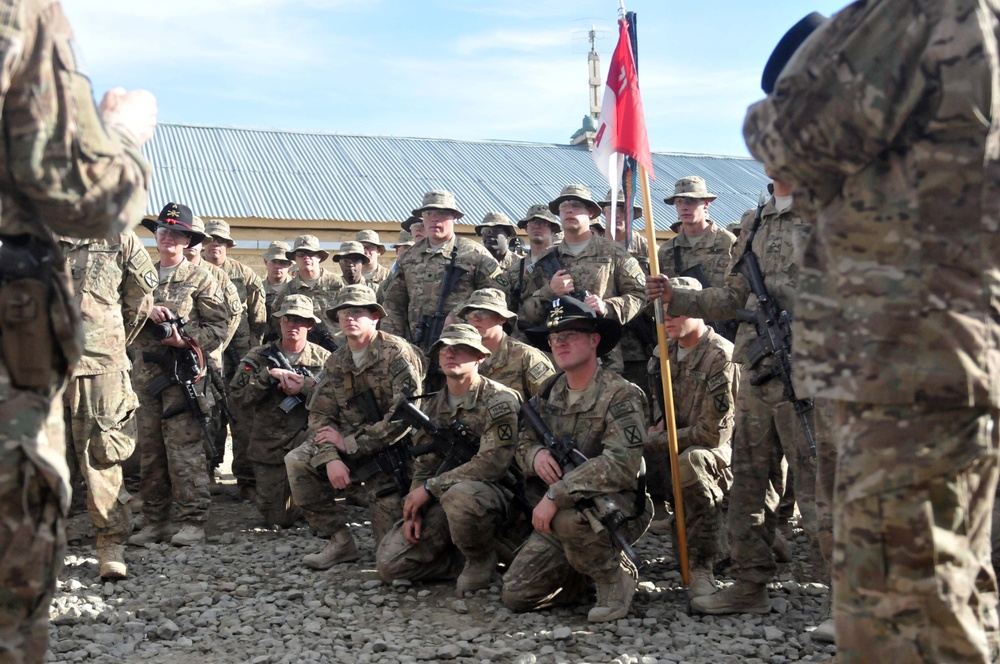 10th Mountain Division's Spartan Brigade lives on amber in Afghanistan
