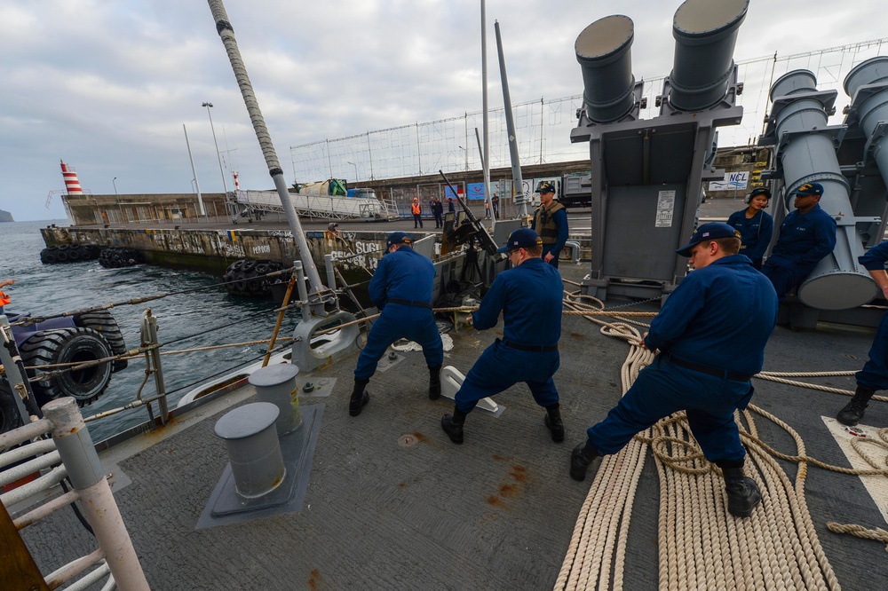 USS Monterey activity