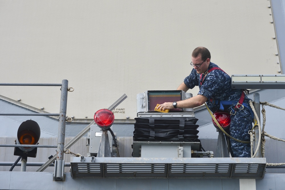 USS Monterey activity