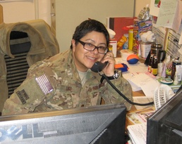 Bagram airmen receive calls from the Secretary of the Air Force