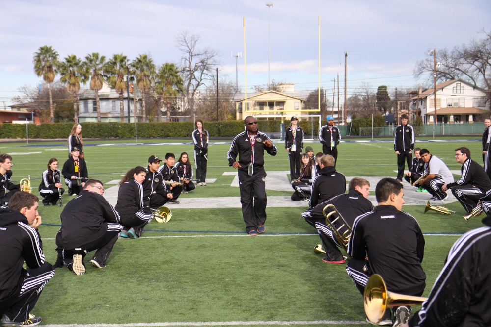 Learning to march to new beat