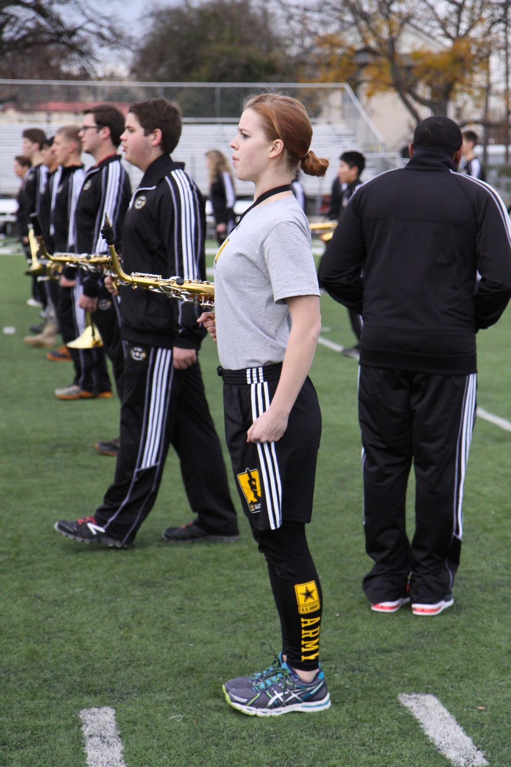 Nebraska sax player already Army Strong