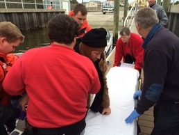 Coast Guard, good Samaritan rescue man after boat capsizes in NC