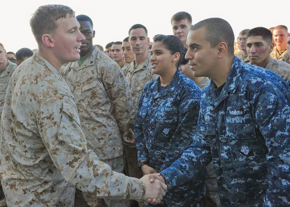 Dakota Meyer visits Boxer