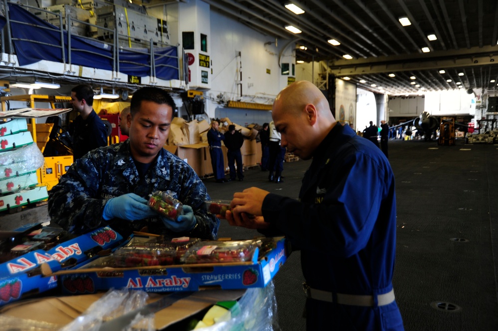 Inspecting produce