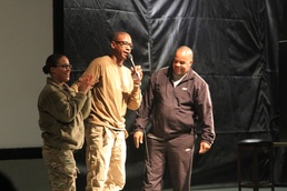 Tommy Davidson gets deployed troops laughing on New Year’s Day