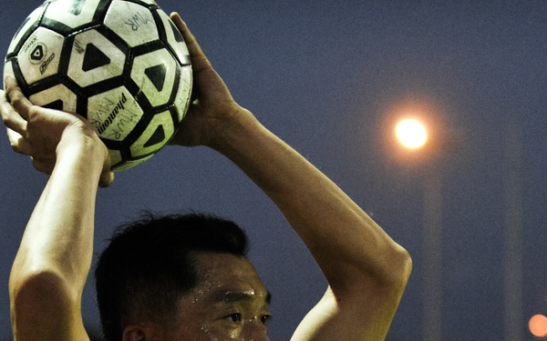 Korea vs. USA soccer