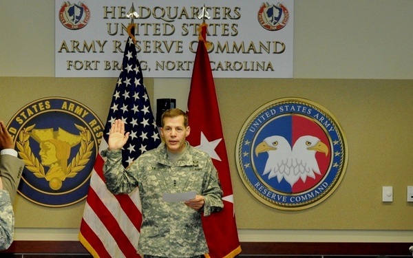 Lt. Gen. Talley swears in IG Team at Fort Bragg