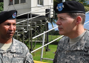 U.S. Army Reserve command team preside over 1st MSC change of command