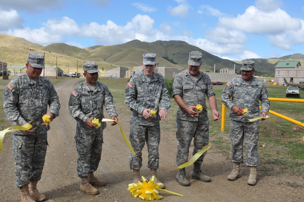 Army leaders cut ribbon on training site on Puerto Rico