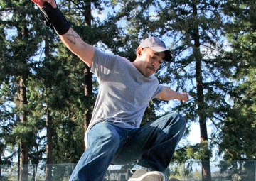 Skateboarding soldier shreds toward resilience