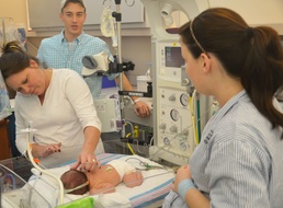 1st area baby of 2014 born at CRDAMC