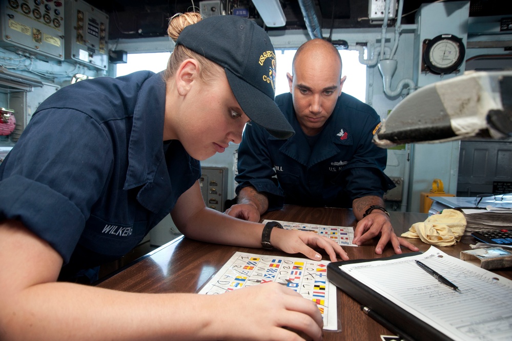 USS Gettysburg operations