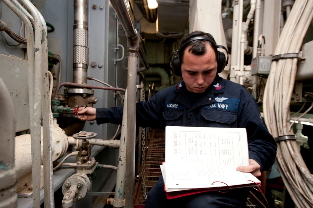 USS Gettysburg operations