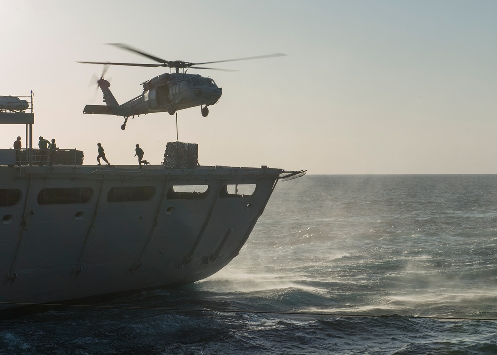 USS Harry S. Truman replenishment