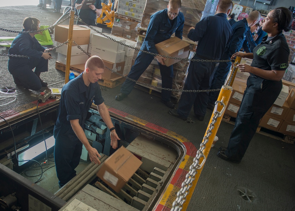 USS Harry S. Truman replenishment