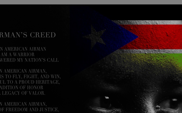 One man’s journey from South Sudan to American airman