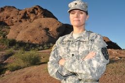 Arizona Guard member giving her all