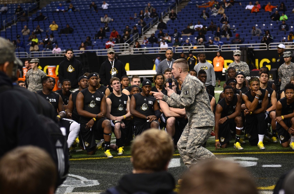 Command Sgt. Maj. Dailey introduces the SMA