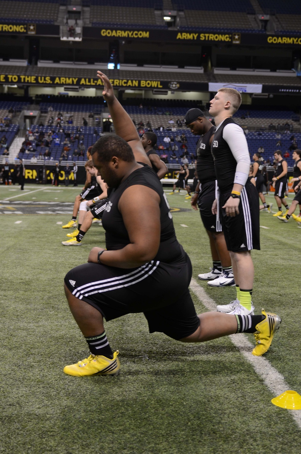 Getting loose at the combine