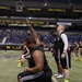 Getting loose at the combine