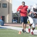 Semper Fidelis All-American Football Practice