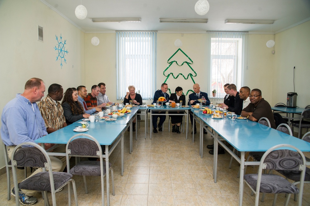 TCM personnel visit Birdik Village School for holiday play